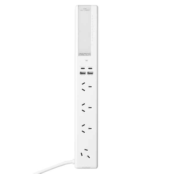 Computer & Modem Protector - Charge All 4 with USB-C